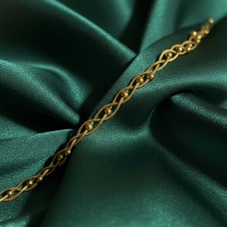 Aurelia Bead Gold Bracelet