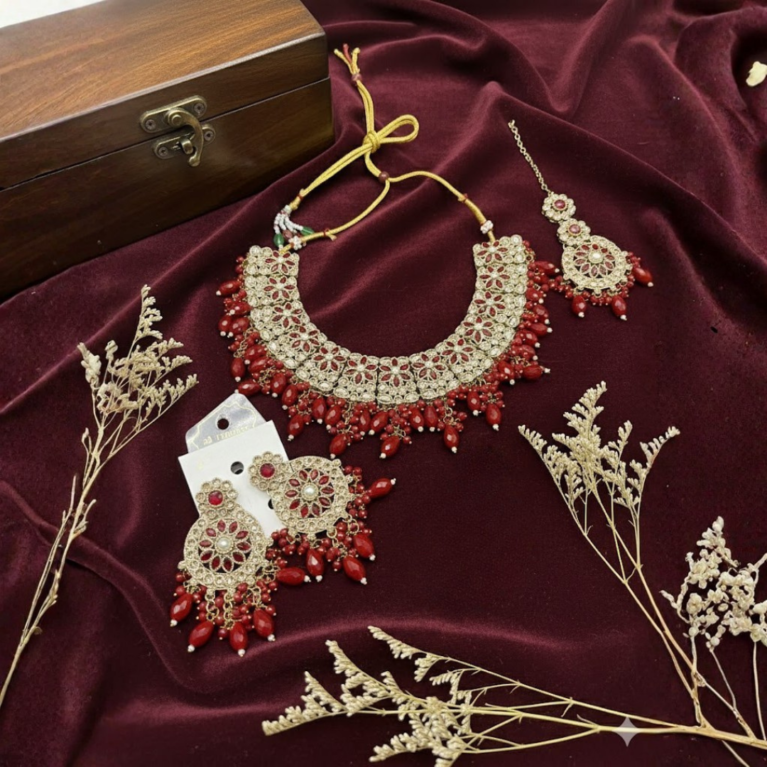 Rangrez Ruby Bridal Set