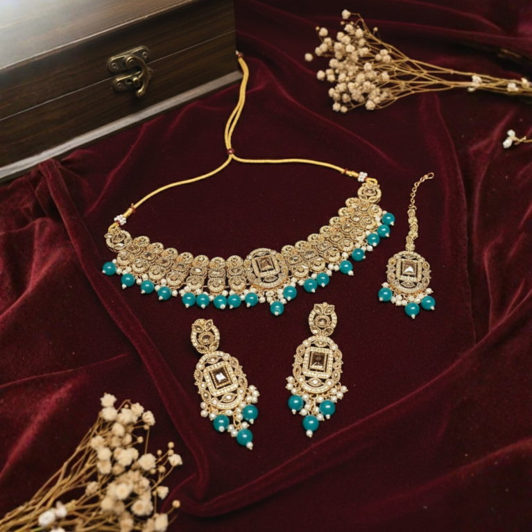 Firoza Riwaayat Bridal Set