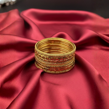 Laal Noor Heritage Bangle Stack