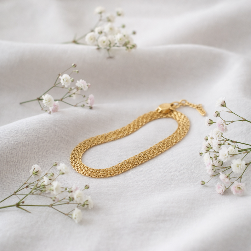 Sunehri Weave Bracelet