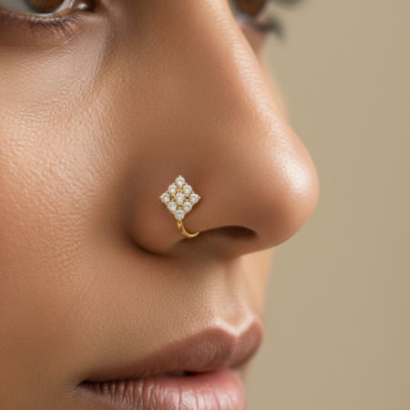 RoyaleSpark Diamond Nose Ring