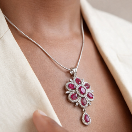 The Rosewood Bloom Pendant